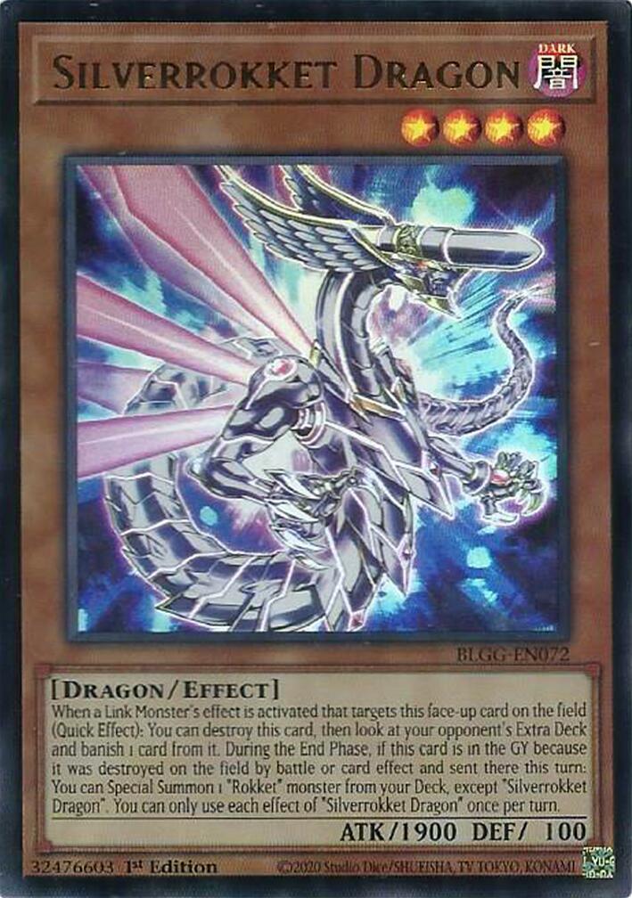Silverrokket Dragon [BLGG-EN072] Ultra Rare | Exor Games Summserside