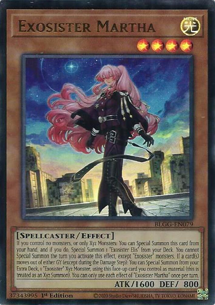 Exosister Martha [BLGG-EN079] Ultra Rare | Exor Games Summserside