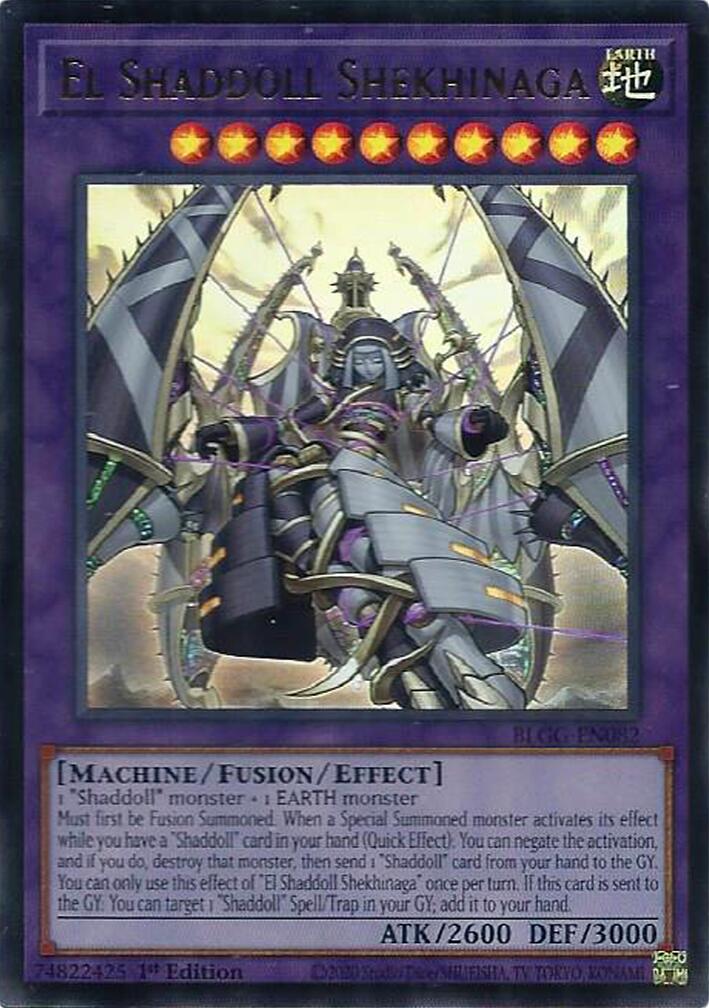 El Shaddoll Shekhinaga [BLGG-EN082] Ultra Rare | Exor Games Summserside