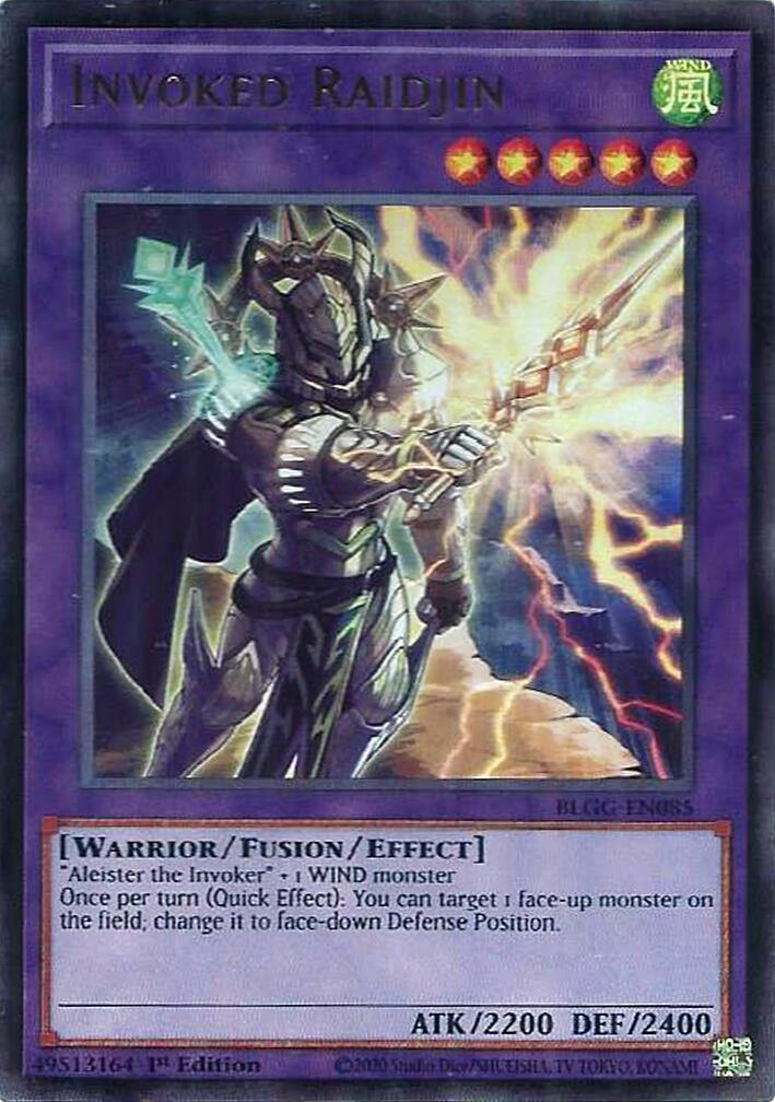 Invoked Raidjin [BLGG-EN085] Ultra Rare | Exor Games Summserside
