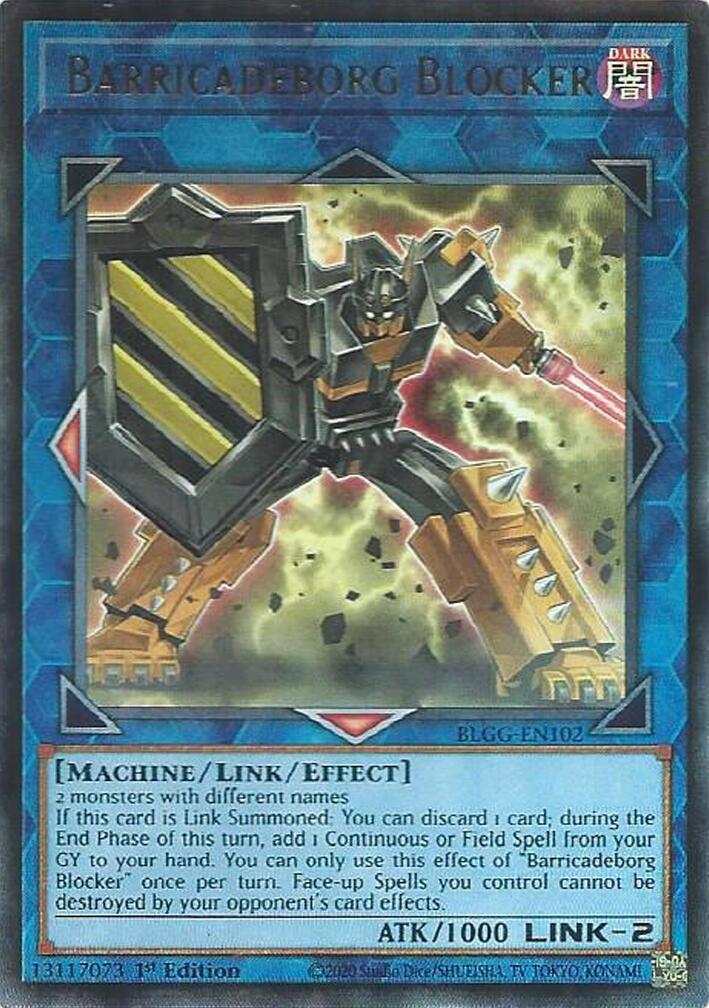 Barricadeborg Blocker [BLGG-EN102] Ultra Rare | Exor Games Summserside