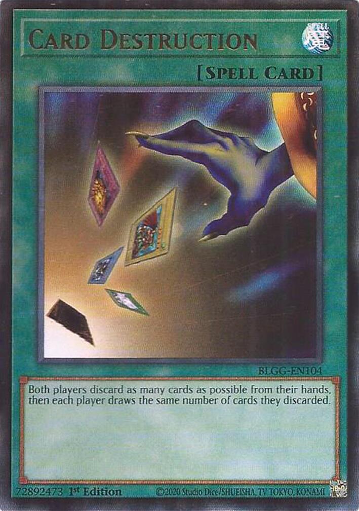 Card Destruction [BLGG-EN104] Ultra Rare | Exor Games Summserside