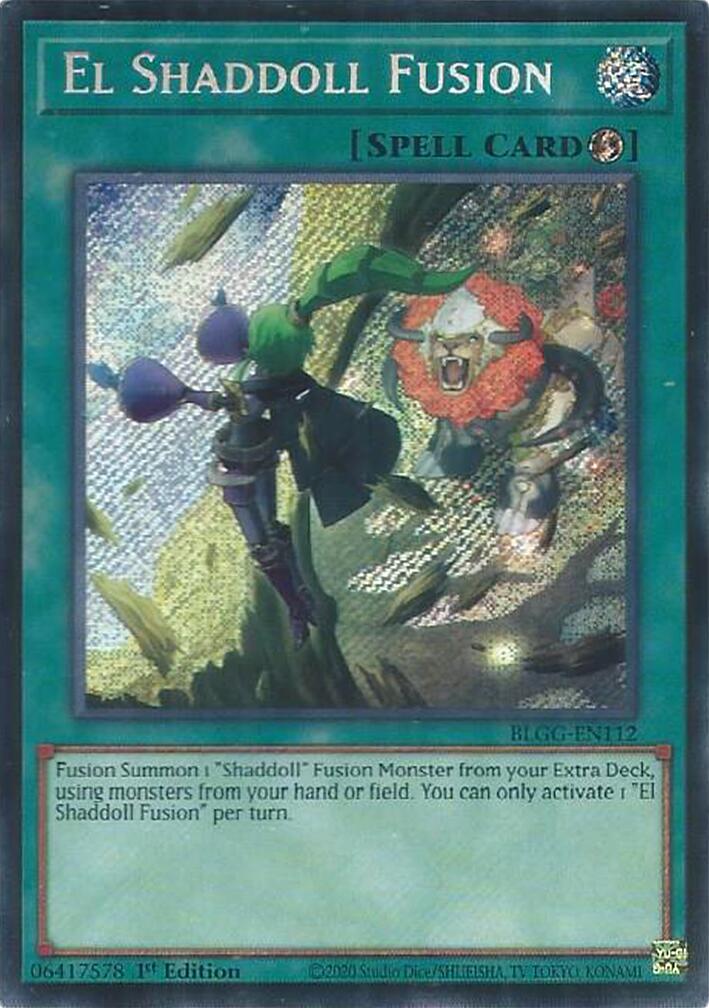 El Shaddoll Fusion [BLGG-EN112] Secret Rare | Exor Games Summserside