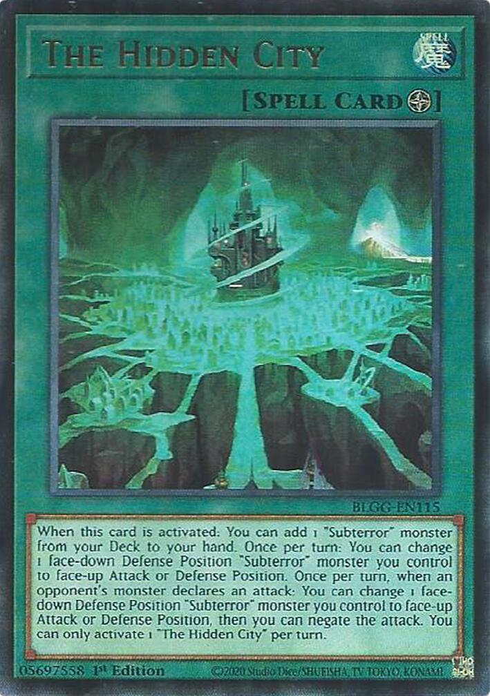 The Hidden City [BLGG-EN115] Ultra Rare | Exor Games Summserside
