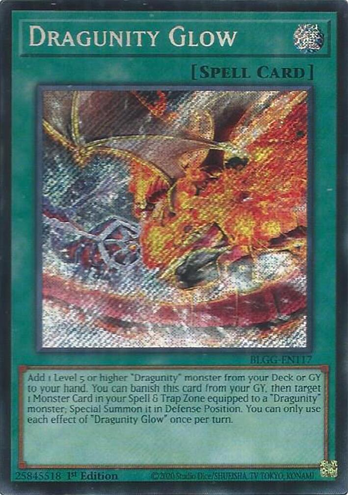 Dragunity Glow [BLGG-EN117] Secret Rare | Exor Games Summserside