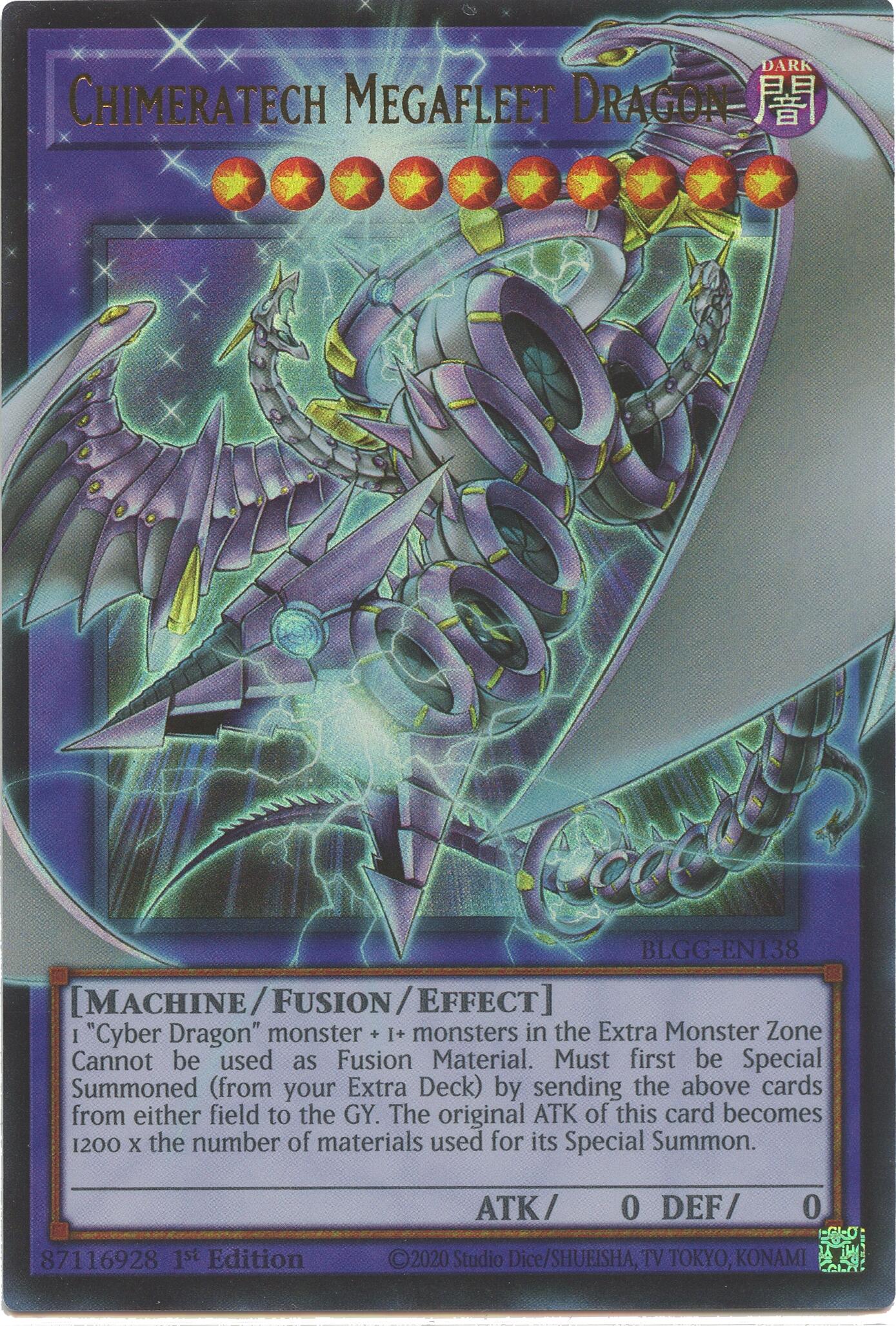 Chimeratech Megafleet Dragon [BLGG-EN138] Ultra Rare | Exor Games Summserside