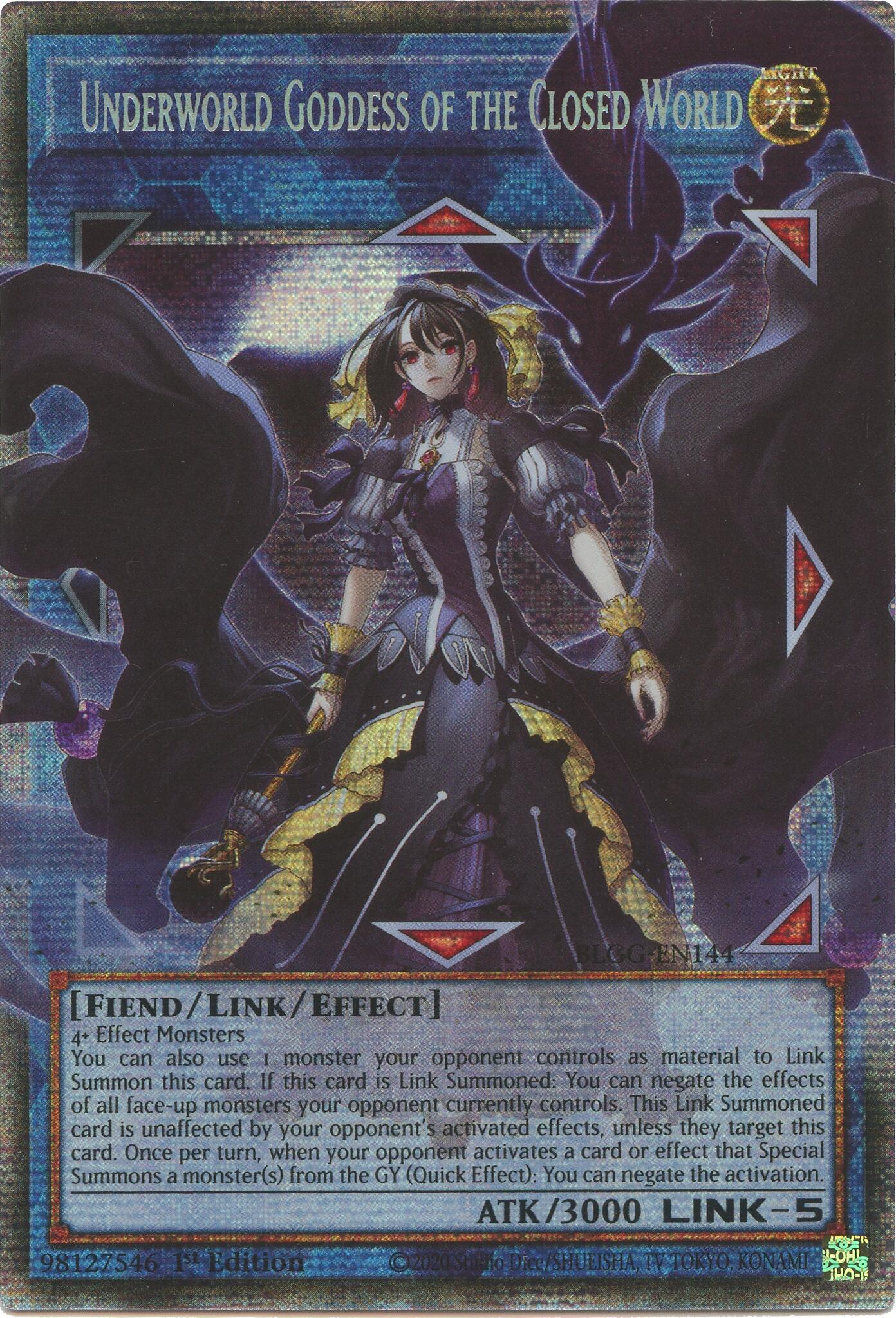 Underworld Goddess of the Closed World (Starlight Rare) [BLGG-EN144] Starlight Rare | Exor Games Summserside