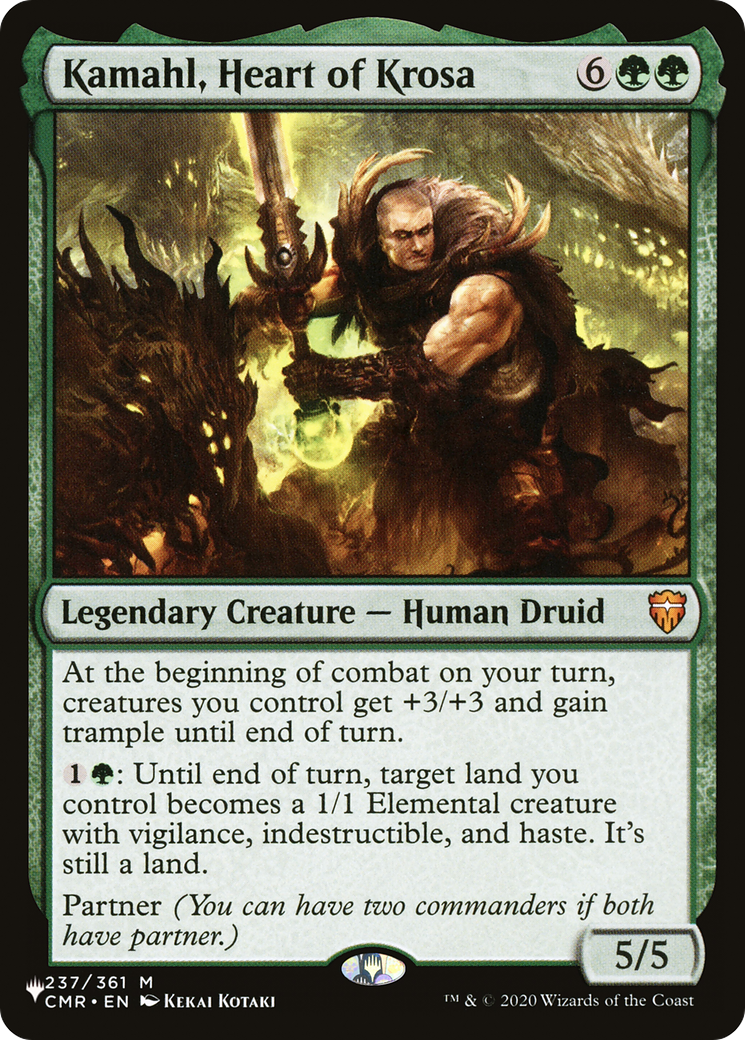 Kamahl, Heart of Krosa [The List] | Exor Games Summserside