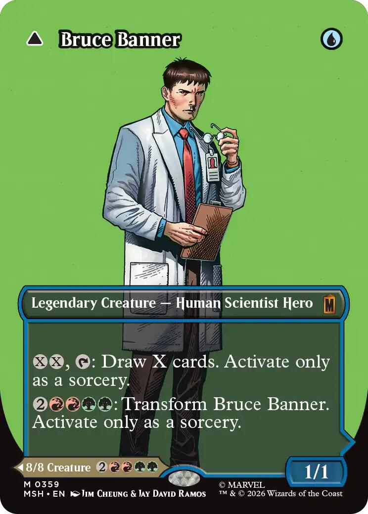 Bruce Banner (Borderless) (0359) [Marvel Super Heroes] | Exor Games Summserside