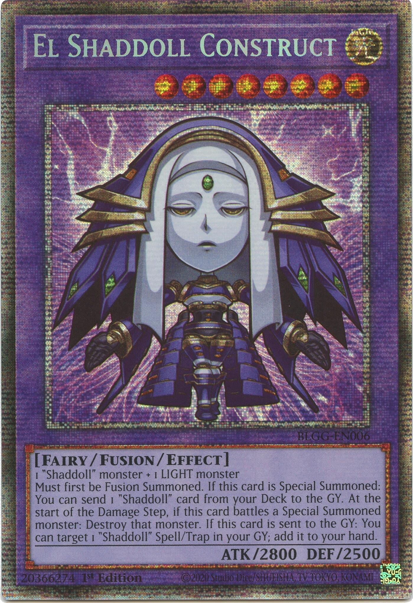 El Shaddoll Construct (Starlight Rare) [BLGG-EN006] Starlight Rare | Exor Games Summserside