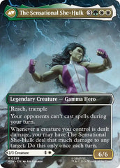 Jennifer Walters // The Sensational She-Hulk (Borderless) (0328) [Marvel Super Heroes] | Exor Games Summserside