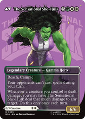 Jennifer Walters // The Sensational She-Hulk (Borderless) (0355) [Marvel Super Heroes] | Exor Games Summserside