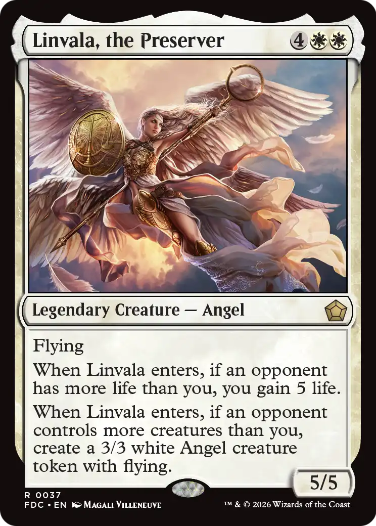 Linvala, the Preserver [Foundations Commander] | Exor Games Summserside