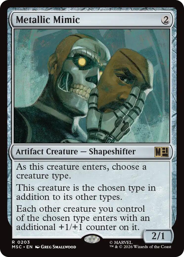 Metallic Mimic (Surge Foil) [Marvel Super Heroes Commander] | Exor Games Summserside