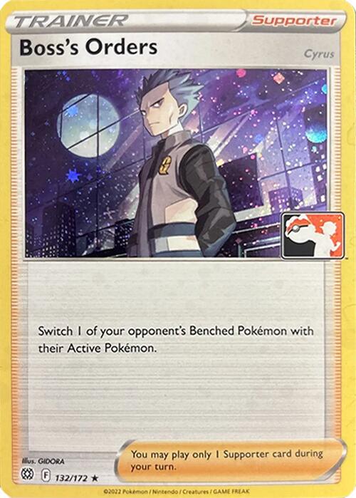 Boss's Orders [Cyrus] - 132/172 (Cosmos Holo) [Prize Pack Series Three] | Exor Games Summserside