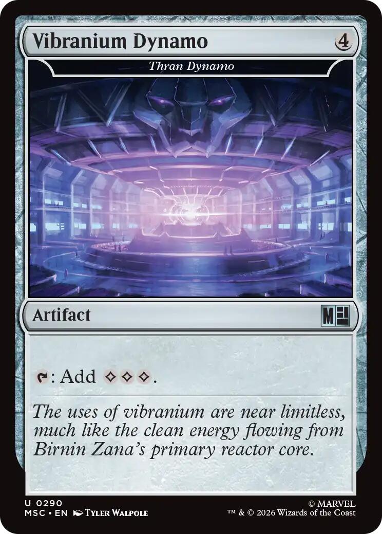 Vibranium Dynamo - Thran Dynamo (Surge Foil) [Marvel Super Heroes Commander] | Exor Games Summserside