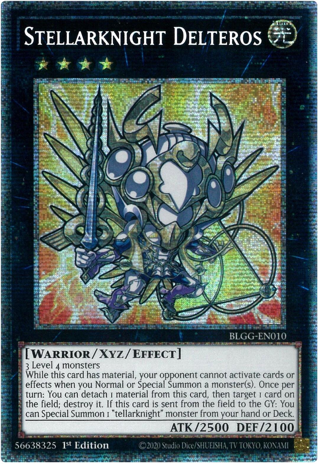 Stellarknight Delteros (Starlight Rare) [BLGG-EN010] Starlight Rare | Exor Games Summserside