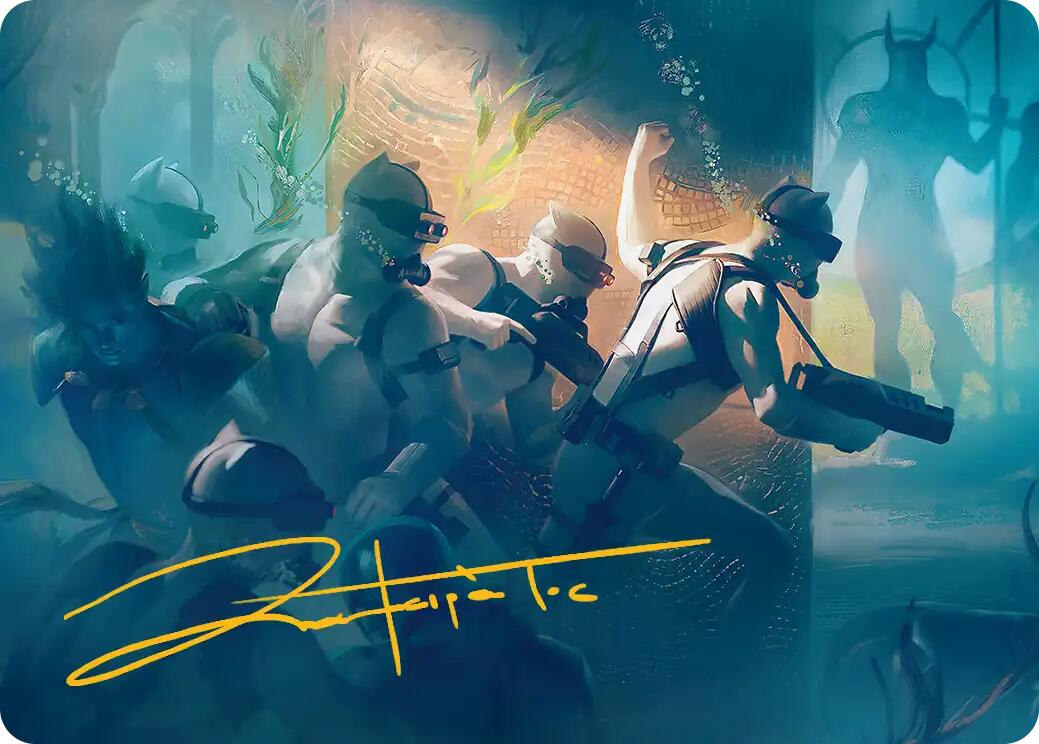 Martial Coup Art Card (Gold-Stamped Signature) [Marvel Super Heroes Art Series] | Exor Games Summserside