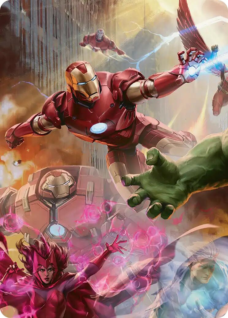 Iron Man, Futurist Paragon Art Card [Marvel Super Heroes Art Series] | Exor Games Summserside