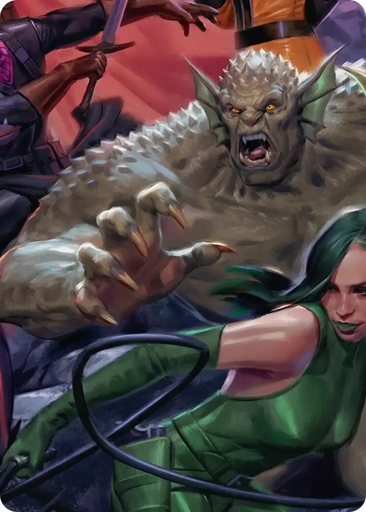 Abomination, Irradiated Brute Art Card [Marvel Super Heroes Art Series] | Exor Games Summserside
