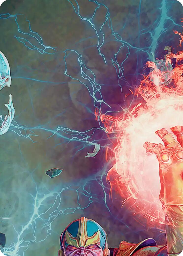 Thanos, the Mad Titan Art Card (2/9) [Marvel Super Heroes Art Series] | Exor Games Summserside