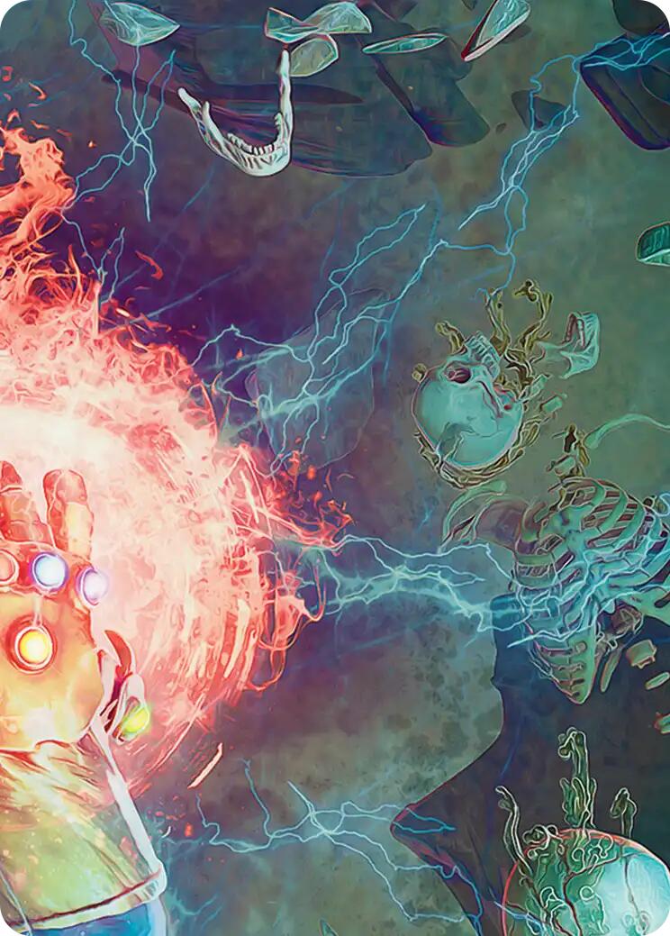 Thanos, the Mad Titan Art Card (3/9) [Marvel Super Heroes Art Series] | Exor Games Summserside