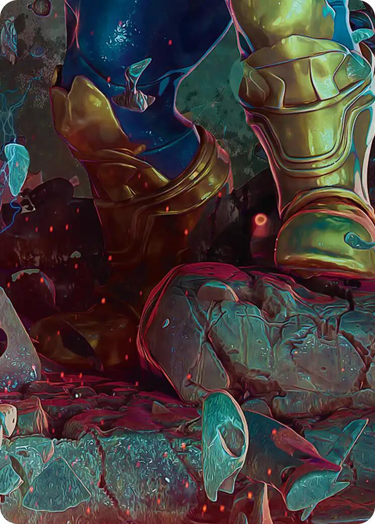 Thanos, the Mad Titan Art Card (8/9) [Marvel Super Heroes Art Series] | Exor Games Summserside