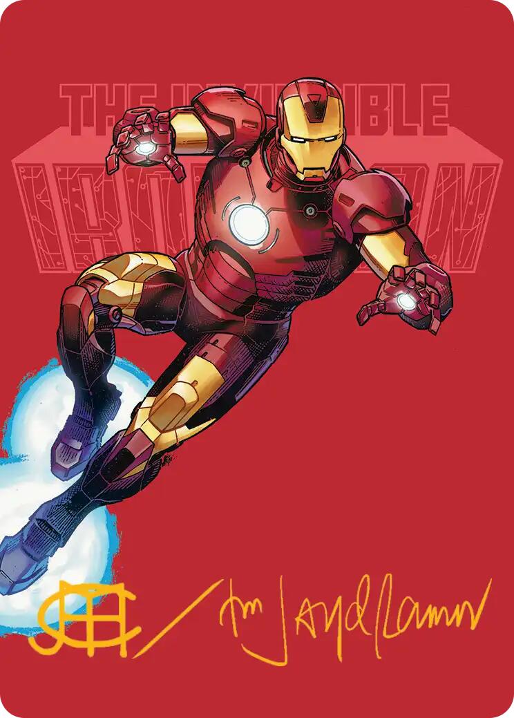 The Invincible Iron Man Art Card (Gold-Stamped Signature) [Marvel Super Heroes Art Series] | Exor Games Summserside