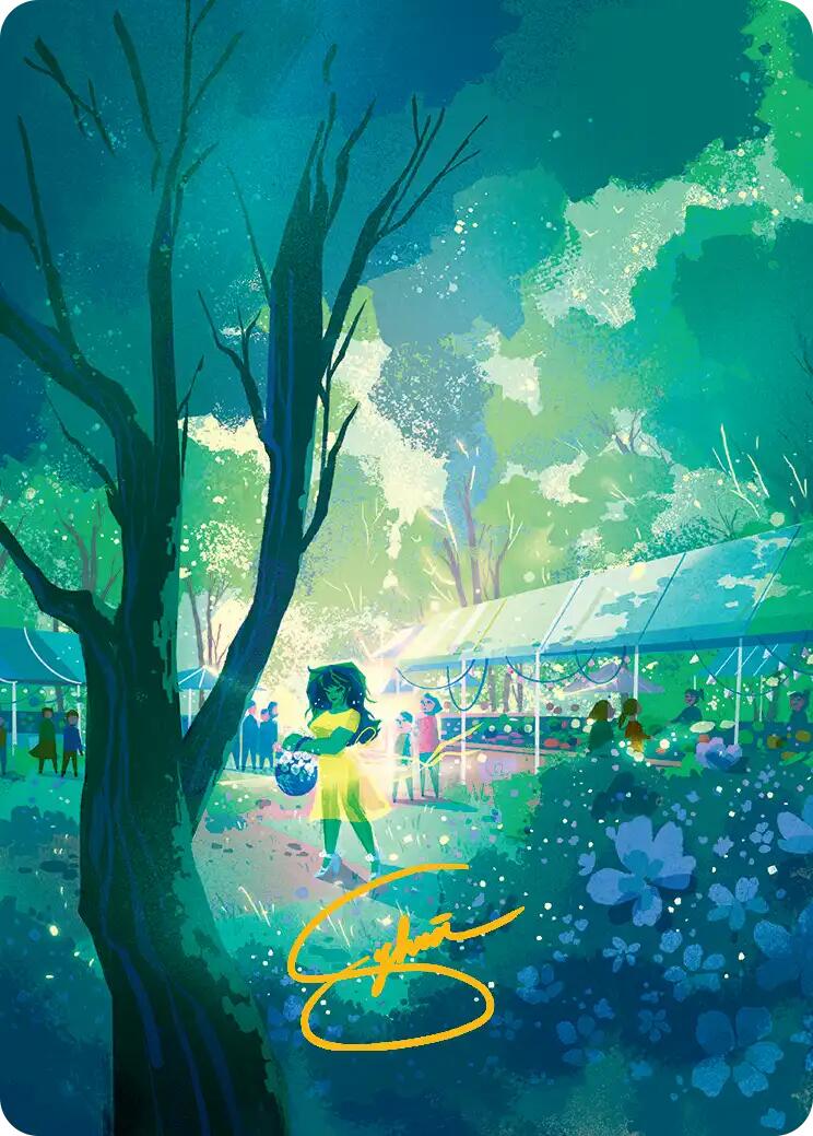 Forest Art Card (Gold-Stamped Signature) [Marvel Super Heroes Art Series] | Exor Games Summserside