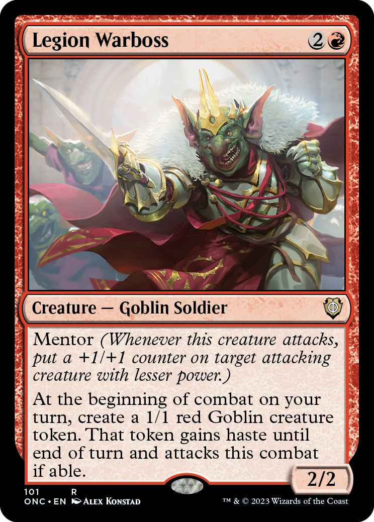 Legion Warboss [Phyrexia: All Will Be One Commander] | Exor Games Summserside