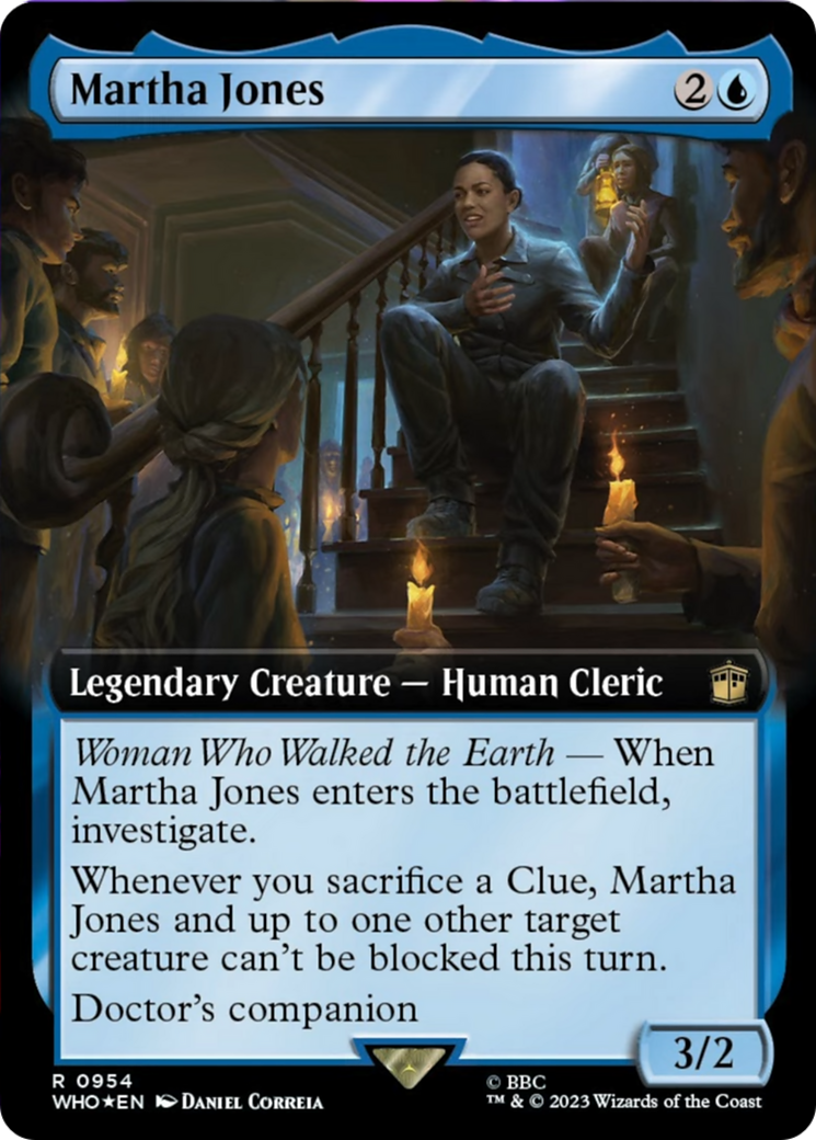 Martha Jones (Extended Art) (Surge Foil) [Doctor Who] | Exor Games Summserside