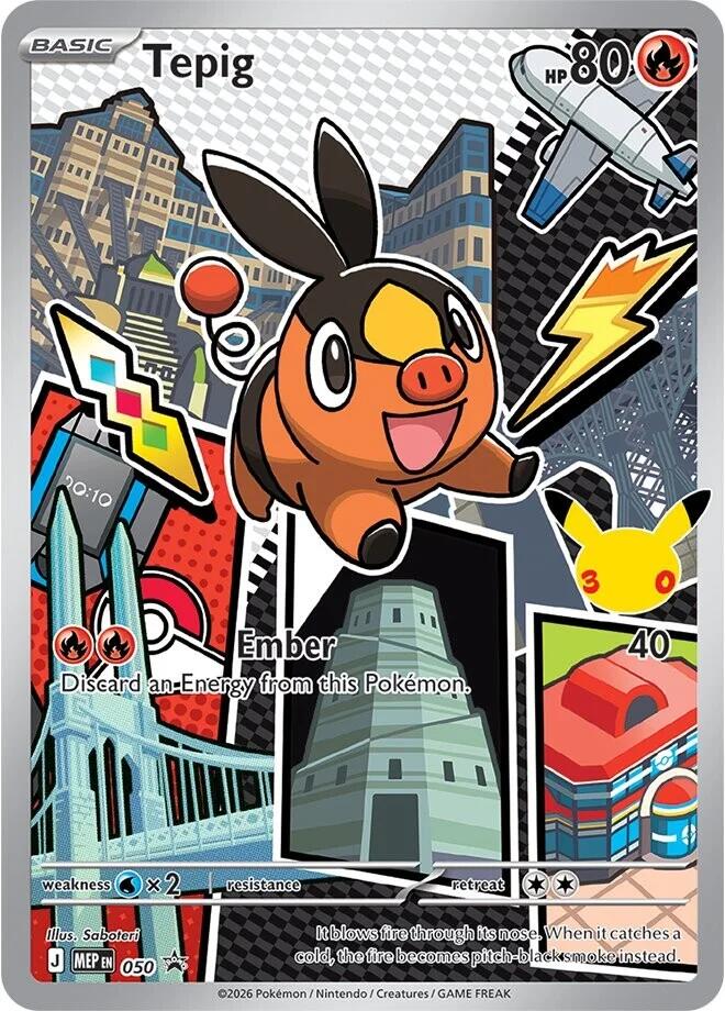 Tepig (050) [Mega Evolution Promo] | Exor Games Summserside