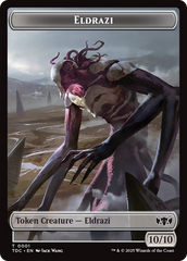 Eldrazi // Citizen Double-Sided Token [Tarkir: Dragonstorm Commander Tokens] | Exor Games Summserside