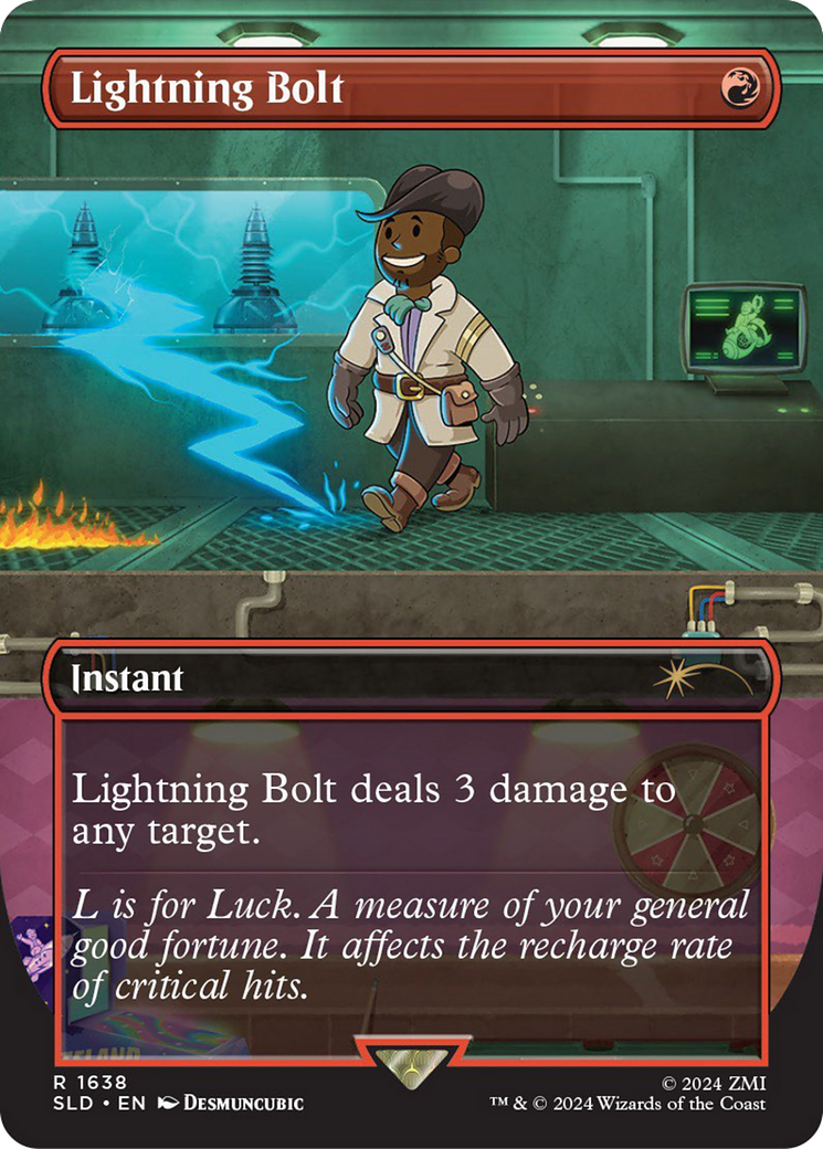 Lightning Bolt (1638) (Rainbow Foil) [Secret Lair Drop Series] | Exor Games Summserside