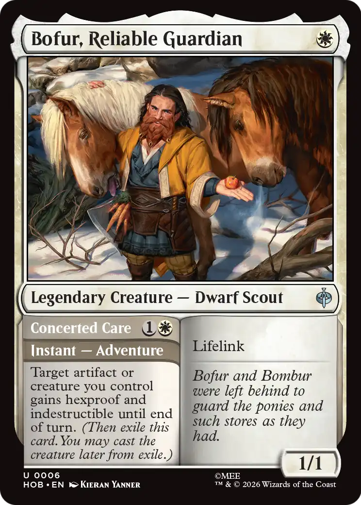 Bofur, Reliable Guardian [The Hobbit] | Exor Games Summserside