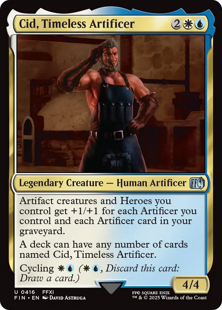 Cid, Timeless Artificer (0416) [FINAL FANTASY] | Exor Games Summserside