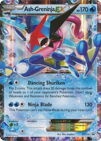 Ash-Greninja EX (XY133) (Jumbo Card) [XY: Black Star Promos] | Exor Games Summserside