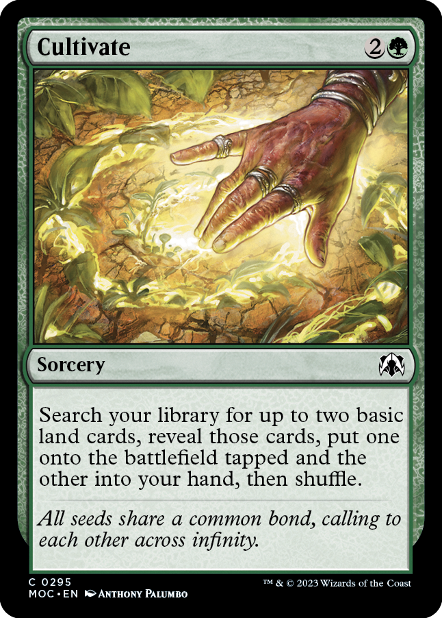 Cultivate [March of the Machine Commander] | Exor Games Summserside