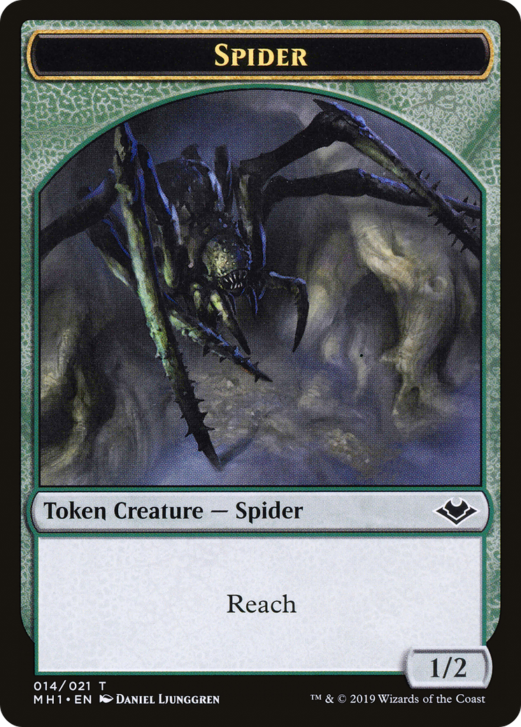 Shapeshifter // Spider Double-Sided Token [Modern Horizons Tokens] | Exor Games Summserside