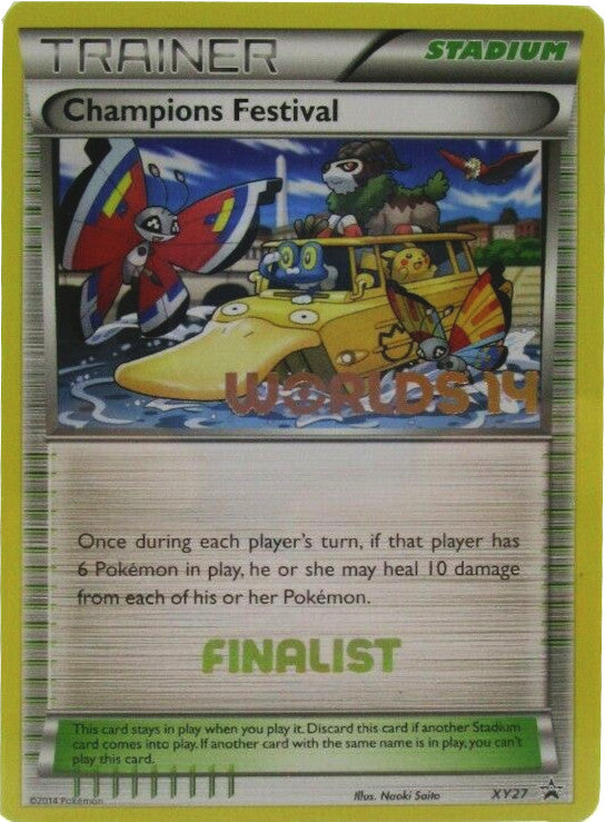 Champions Festival (XY27) (2014 Finalist) [XY: Black Star Promos] | Exor Games Summserside