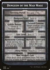 Dungeon of the Mad Mage // Tomb of Annihilation Double-Sided Token [Dungeons & Dragons: Adventures in the Forgotten Realms Tokens] | Exor Games Summserside