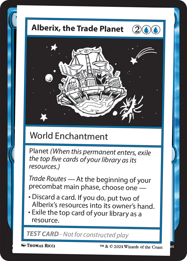 Alberix, the Trade Planet [Mystery Booster 2 Playtest Cards] | Exor Games Summserside