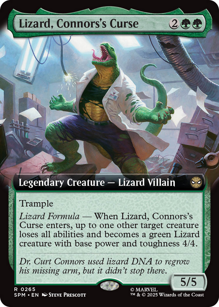Lizard, Connors's Curse (Extended Art) [Marvel's Spider-Man] | Exor Games Summserside