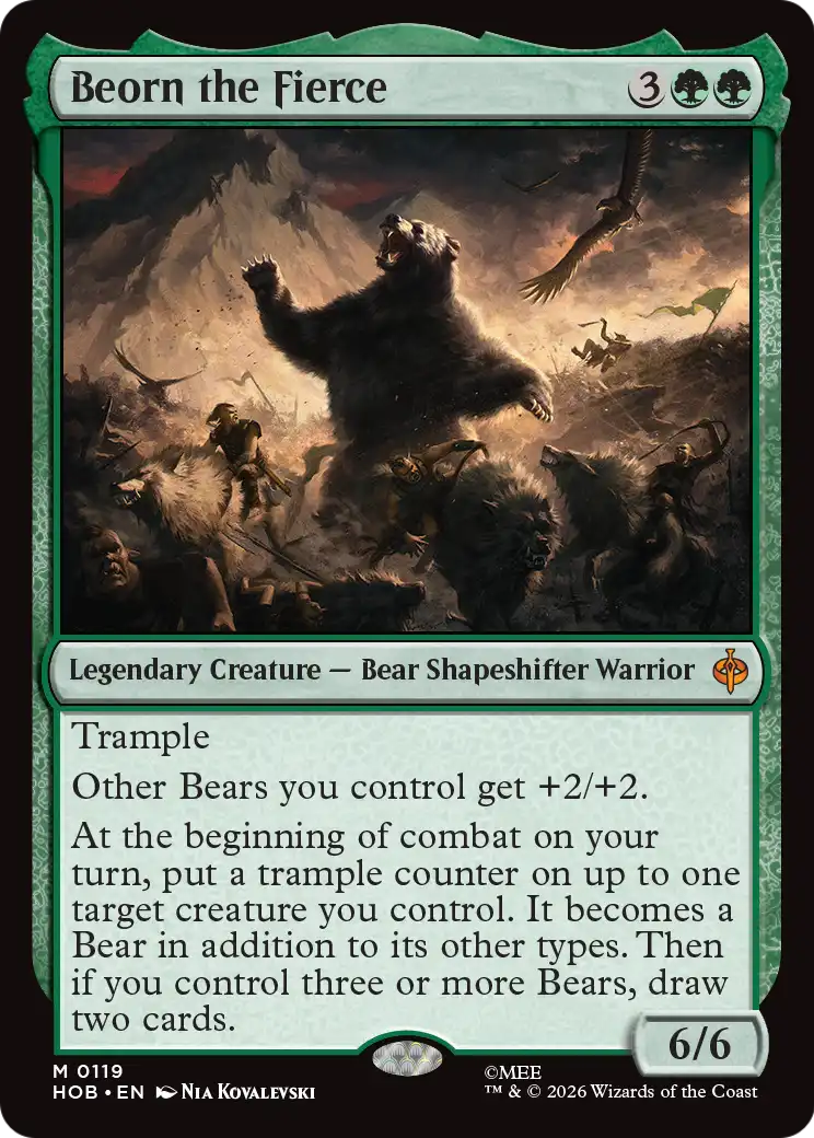 Beorn the Fierce [The Hobbit] | Exor Games Summserside