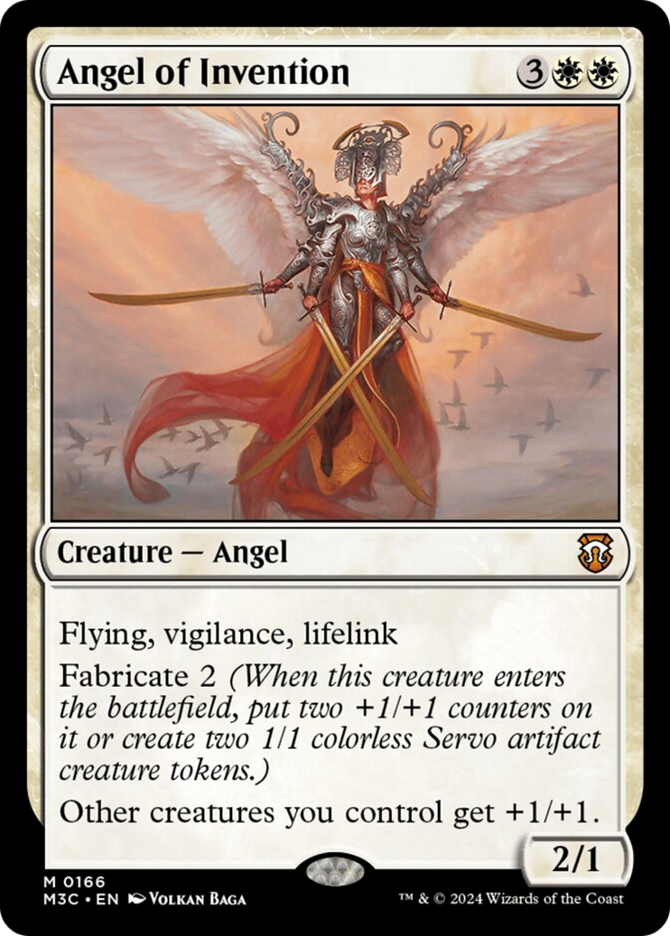 Angel of Invention (Ripple Foil) [Modern Horizons 3 Commander] | Exor Games Summserside