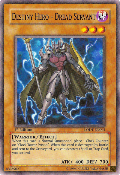 Destiny Hero - Dread Servant [LODT-EN004] Common | Exor Games Summserside