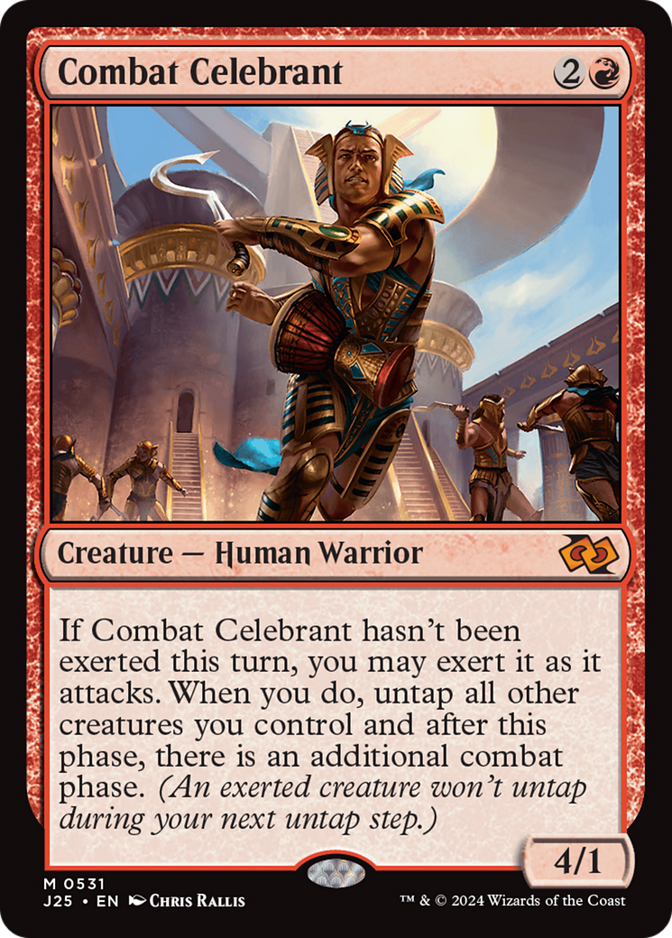 Combat Celebrant [Foundations Jumpstart] | Exor Games Summserside