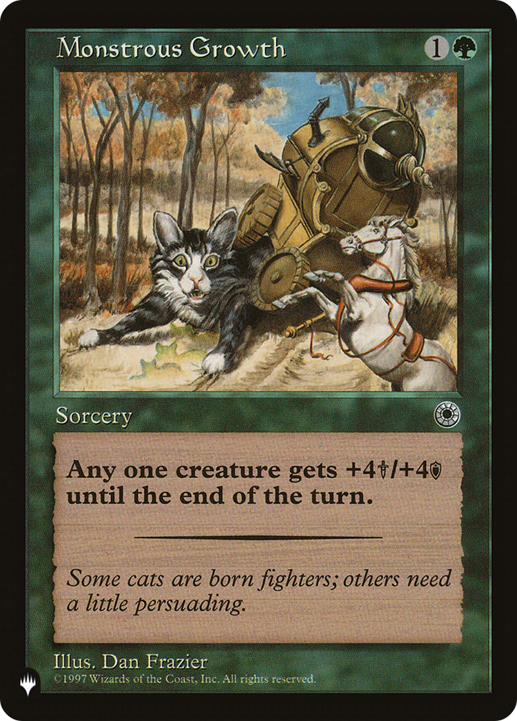 Monstrous Growth (Flavor Text) [The List] | Exor Games Summserside