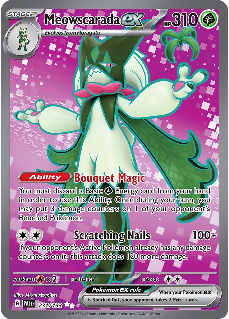 Meowscarada ex (231/193) [Scarlet & Violet: Paldea Evolved] | Exor Games Summserside