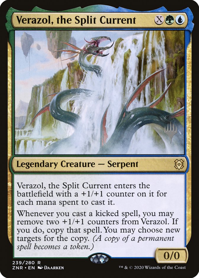 Verazol, the Split Current (Promo Pack) [Zendikar Rising Promos] | Exor Games Summserside